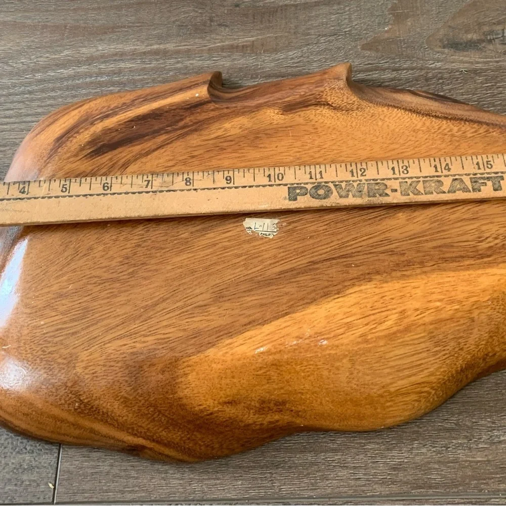 Elegant Wooden Serving Platter